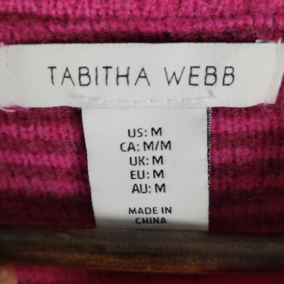 TABITHA WEBB | lambswool blend knit long sleeve button detail sweater - Picture 7 of 9
